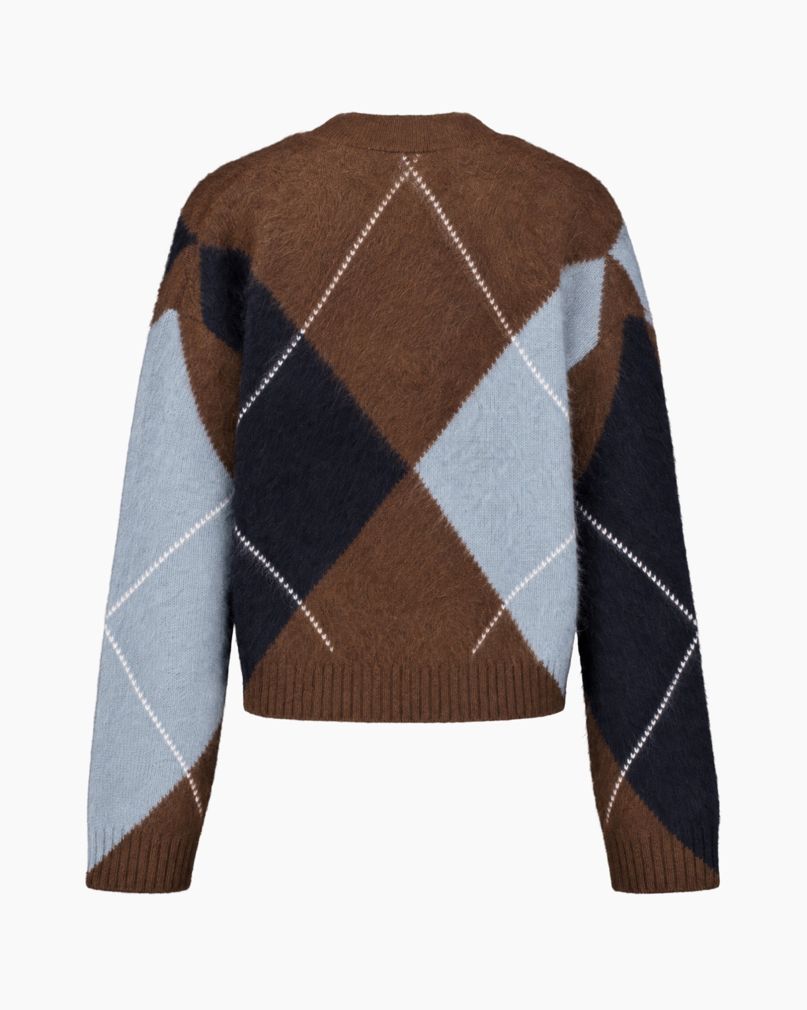vest cardigan, argyle, katoen?