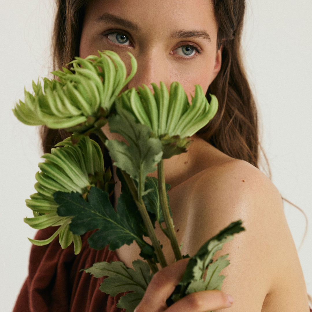 bloem, groene planten, boeket, bloemen, bladeren