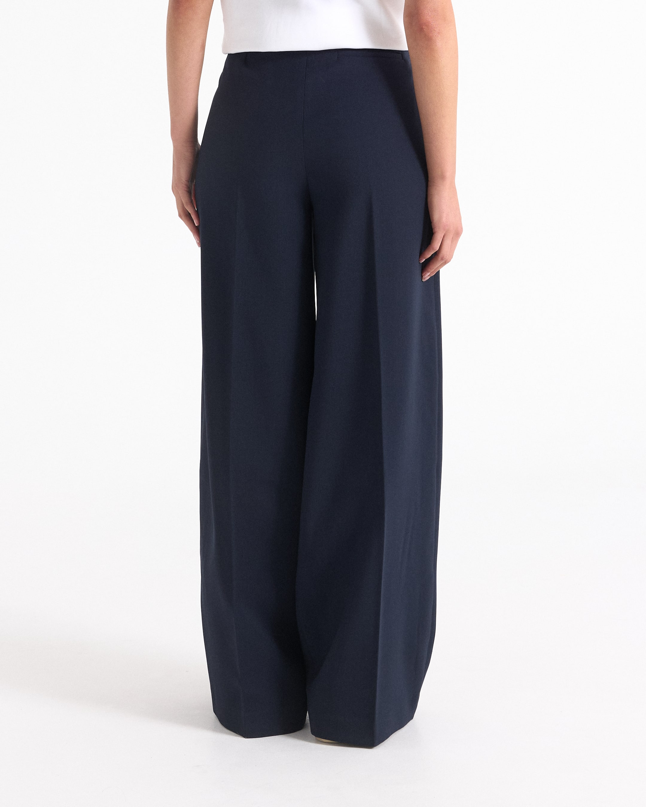 onnl, broek, navy, zacht-weefsel, broek