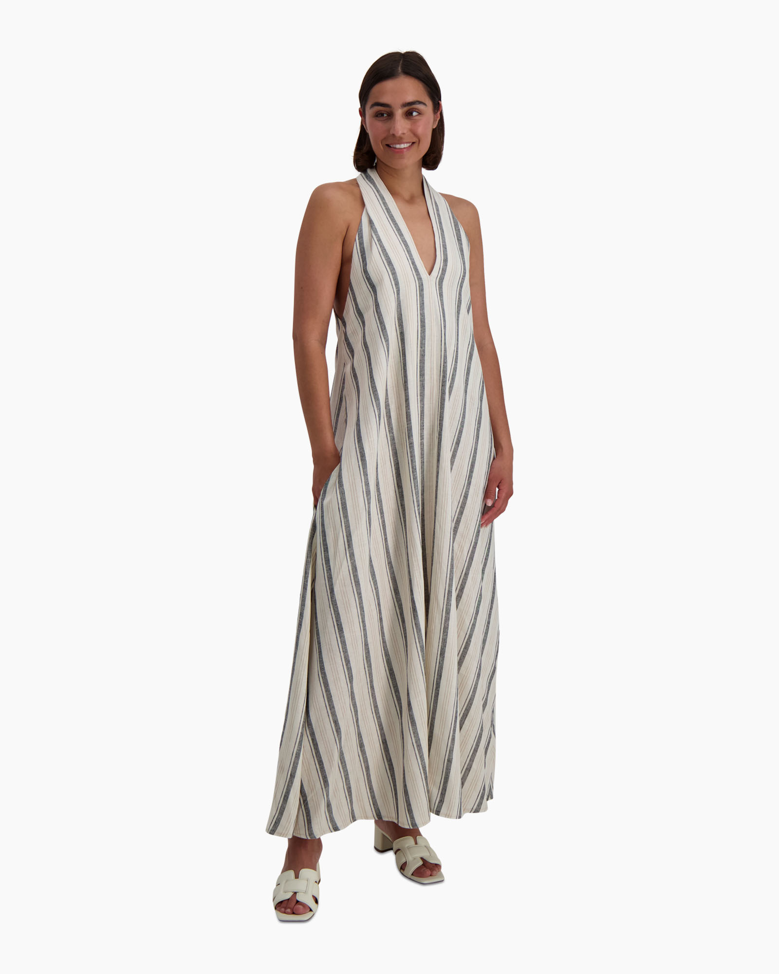 Maxi Jurk Giaveno Ecru