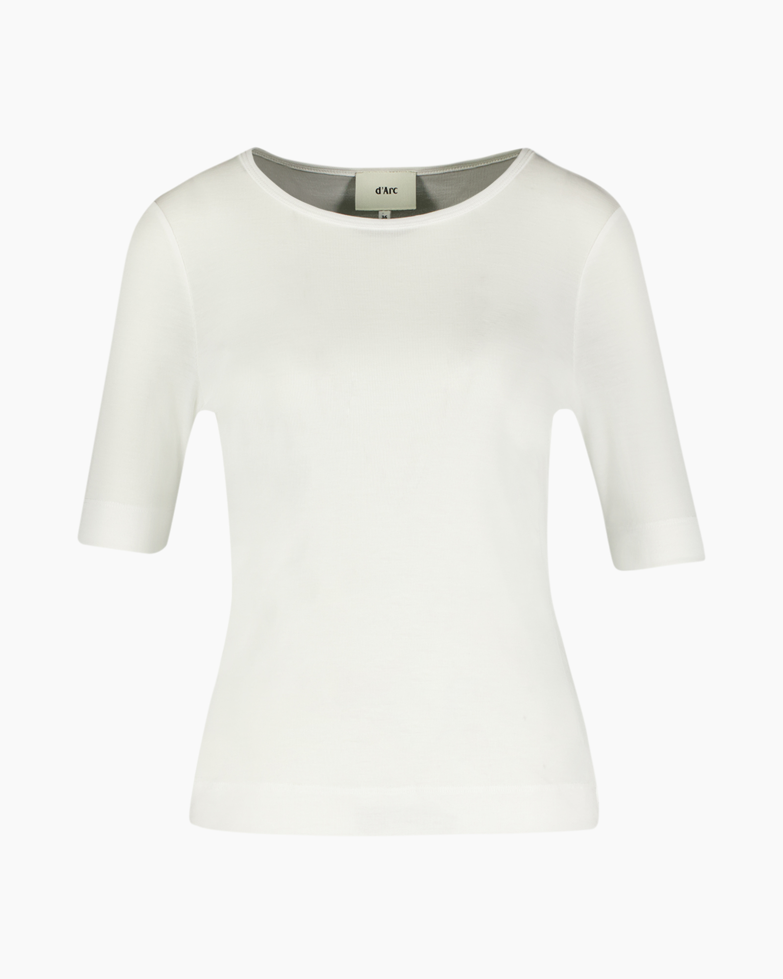 bovenstuk, t-shirt, korte mouwen, breiwerk, wit