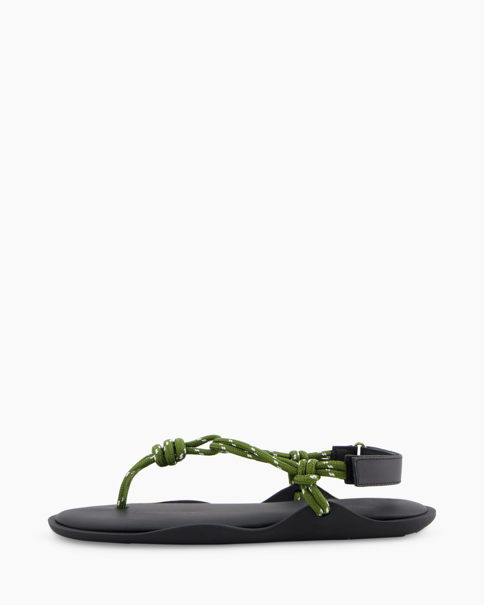 sandalen, flips, tenenknoop-sandaal, groen, geknoopte-band