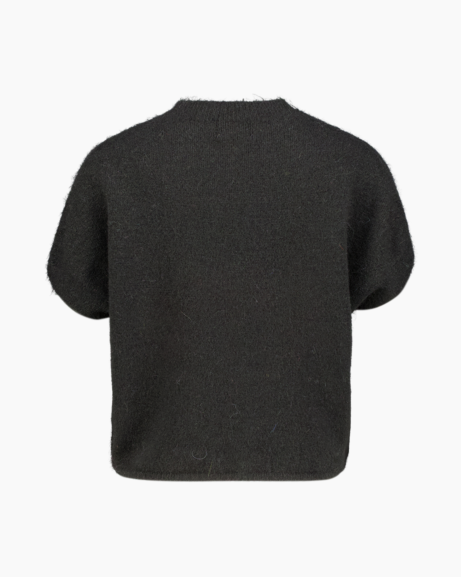 trui, örme knit, siyah, kısa kol, jumla