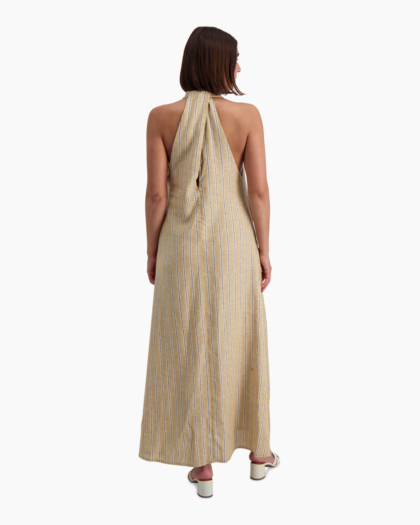 Maxi Jurk Giaveno Beige