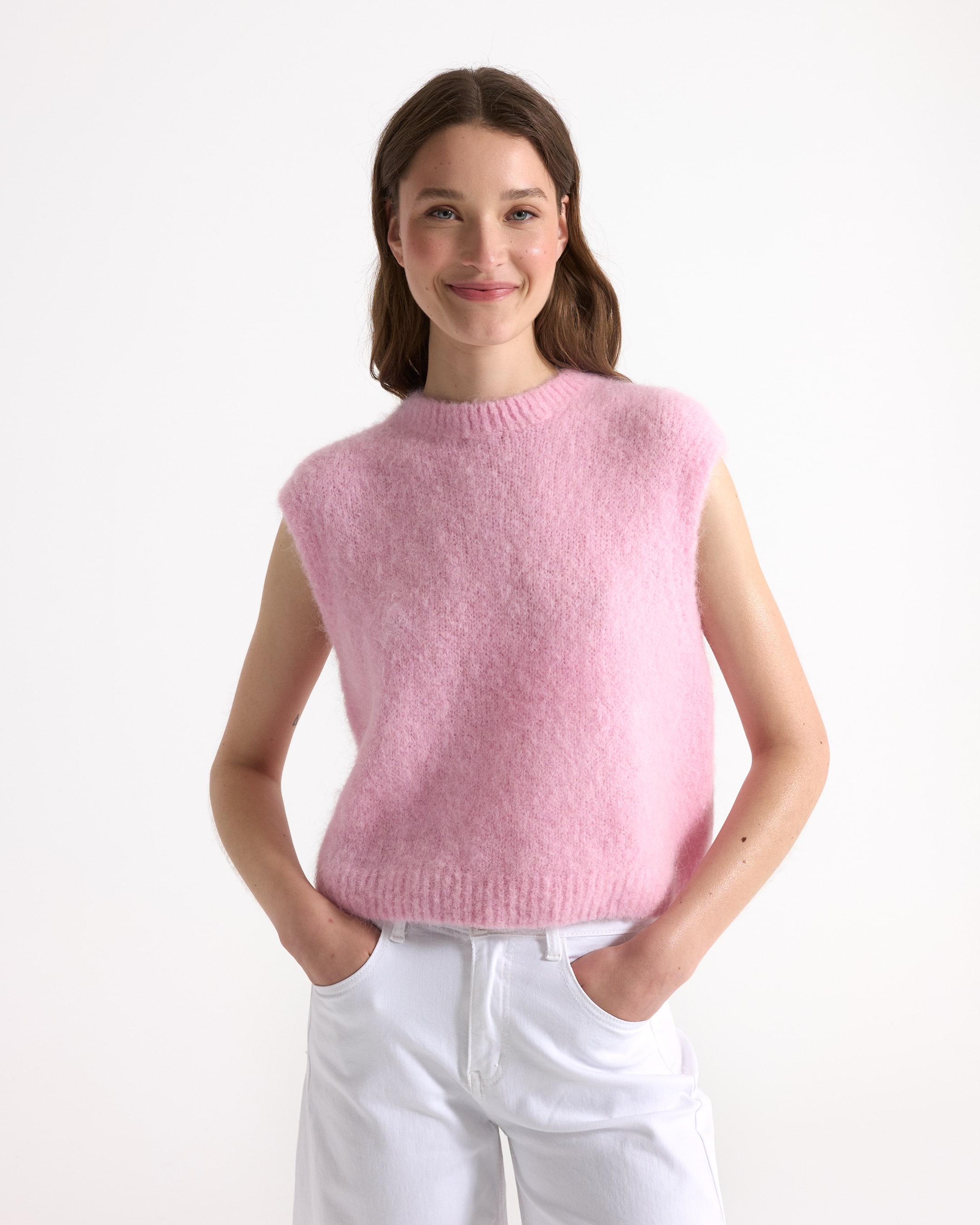 Gebreide Trui Gubbio Rose