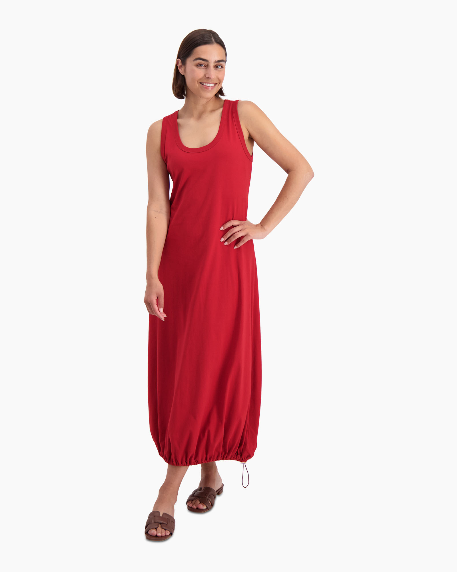 Maxi Jurk Gavoi Bordeaux