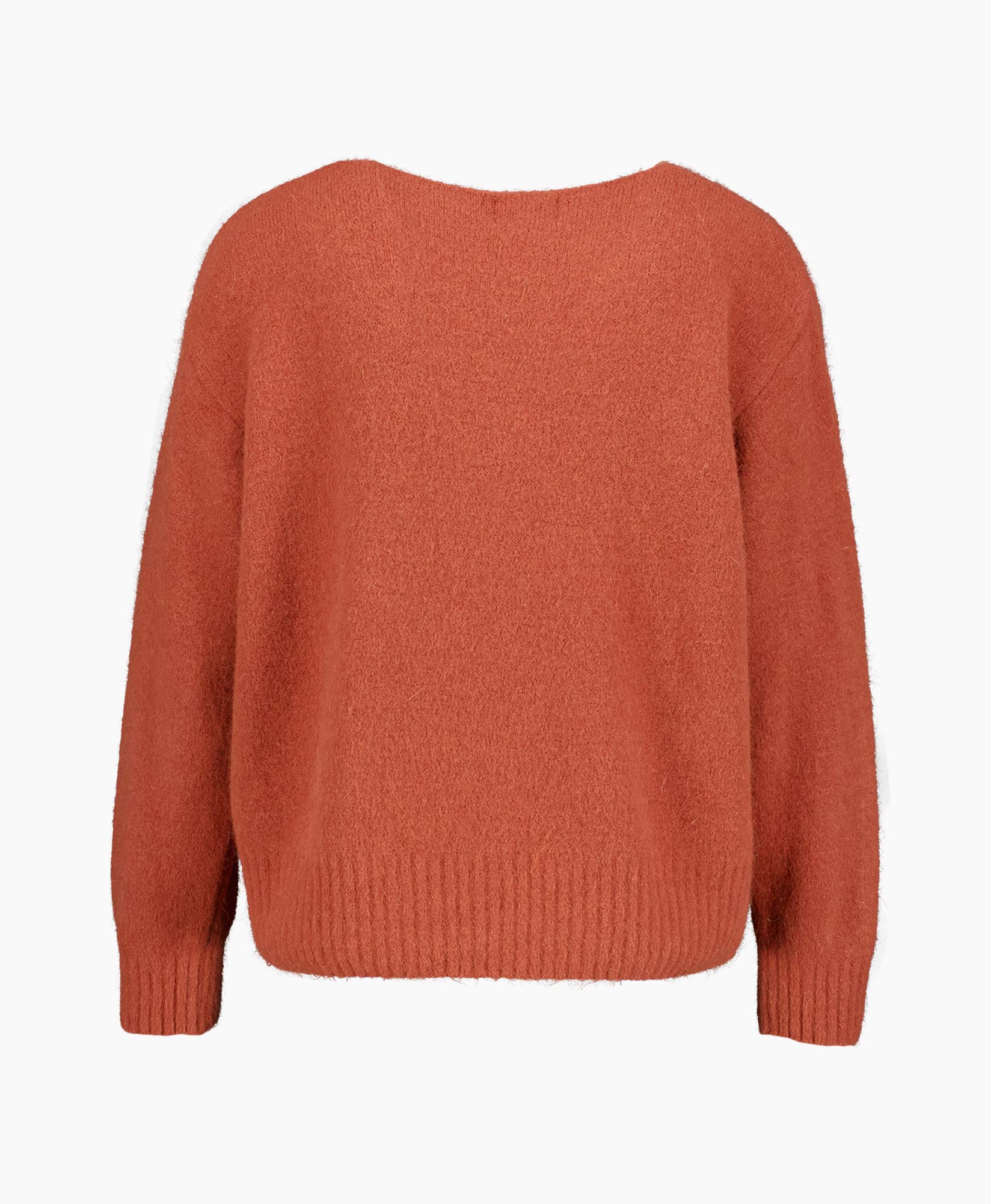 trui, overslag?, gebreide kleding, oranje, eenvoudig patroon