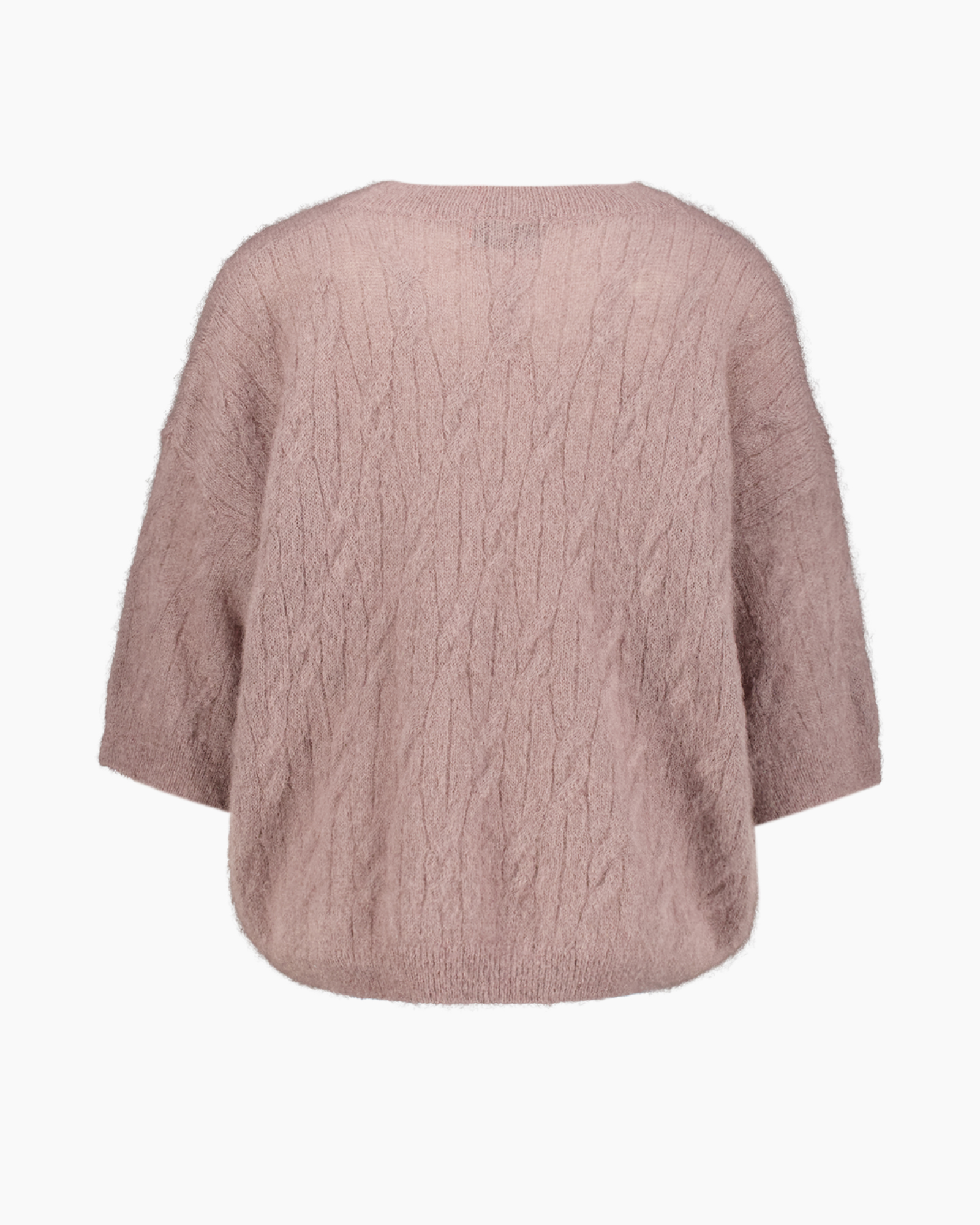breipullover, breipullover?, kabelkous, roze, losvallend
