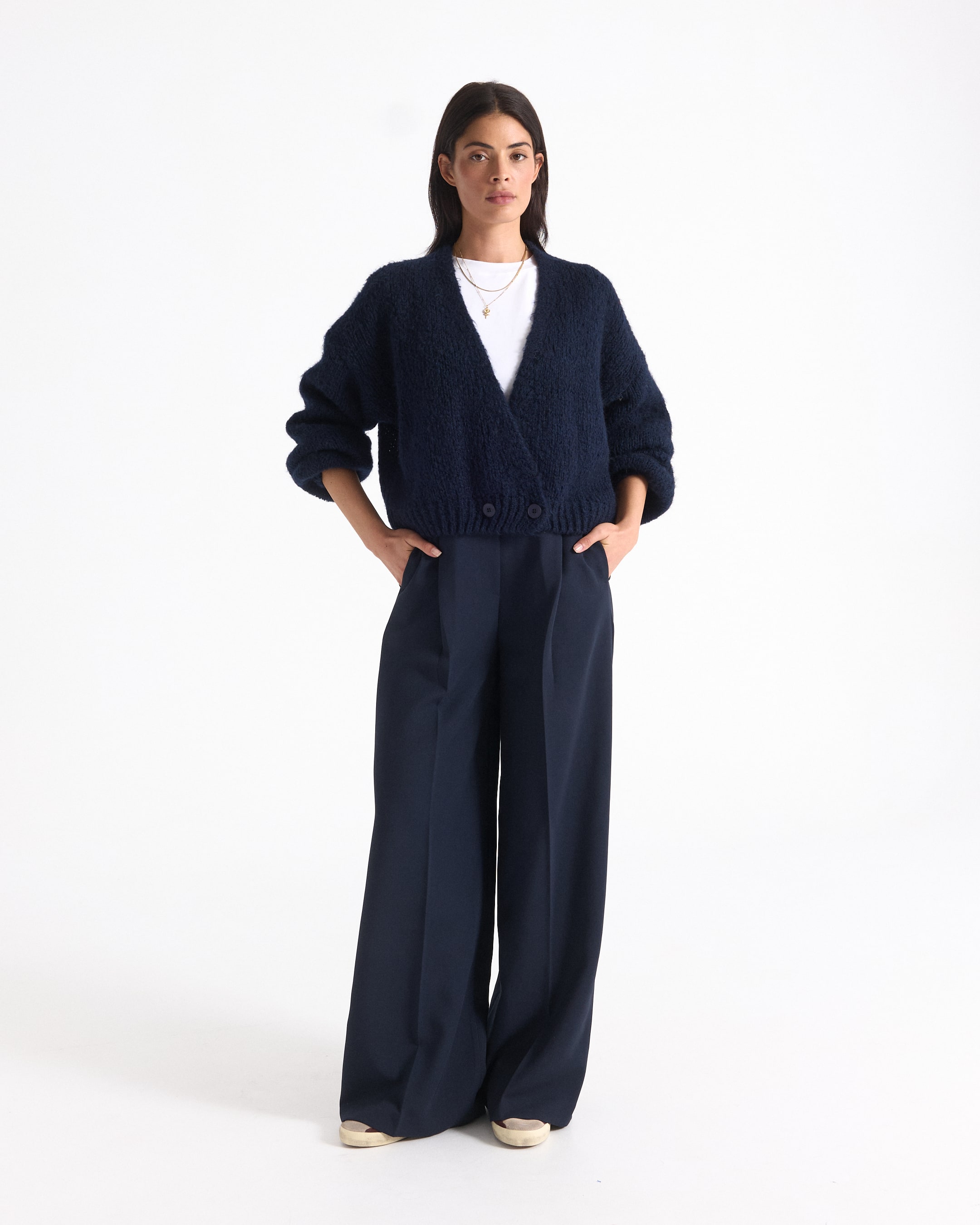 cardigan, navy, breipomp, gebreid, luchtig_fit